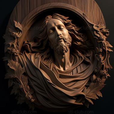 3D model st jesus (STL)